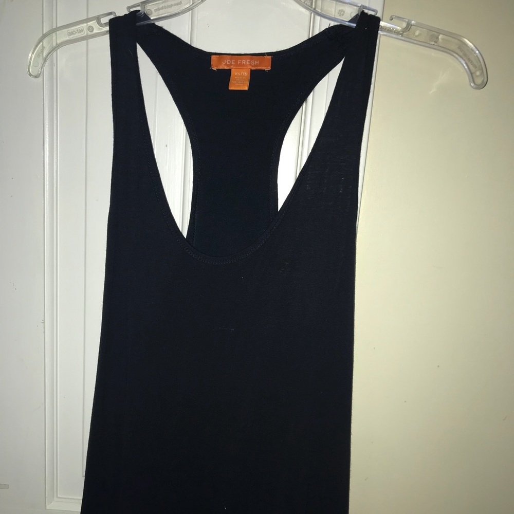 dressy tank top navy blue